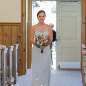 Amsale G940C size 6 in Ice